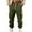 Army Green, variant on Mens Sweatpants Casual Cargo Sweatpants Waist Drawstring Joggers Tactical Loose Fit Pants for Men with Multi Pockets Army Green,XL