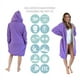 thumbnail image 3 of Bata de natación para adultos, unisex, impermeable con interior polar, 3 of 5