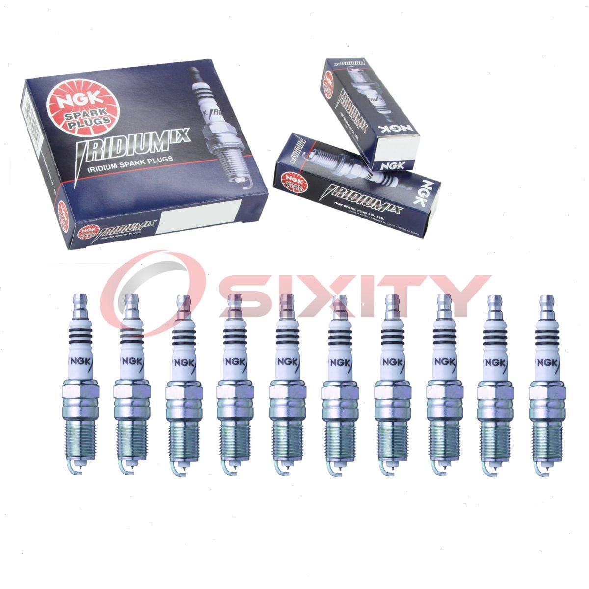 10 pc NGK 7164 Iridium IX Spark Plugs for 12 12561466 12563707 12565753 14 15 16 1765288 1835342T 1835406T 1835414T 1835430T 1835464T 1835788T 1835826T 241-902 241-908 241-913 241-919 241-932 241-936