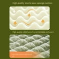 thumbnail image 3 of QualitChoice Elastic Cat Bed Mat Anti Slip Bottom For Health Caring Caring For Pets Cervical Vertebrae. Bottom coffee m:60*40CM, 3 of 6