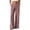 *Wine, variant on ClodeEU Women's Striped High Waist Wide Leg Linen Pants,Casual Loose Trousers with Pockets Black,Women's Plus L