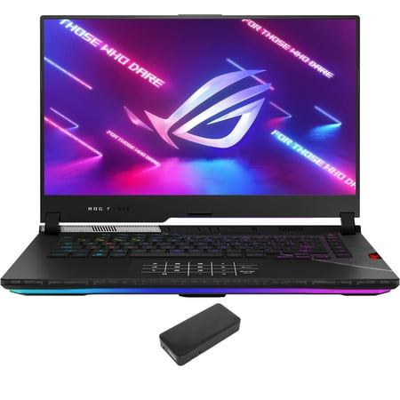ASUS ROG Strix SCAR 15 Gaming/Entertainment Laptop (Intel i9-12900H 14-Core, 15.6in 240 Hz 2560x1440, GeForce RTX 3080 Ti, 32GB DDR5 4800MHz RAM, Win 11 Pro) with DV4K Dock