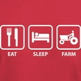 thumbnail image 3 of CafePress - Eat Sleep Farm Dark T Shirt - Men's Classic Graphic Cotton T-Shirt, 3 of 4