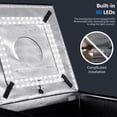 thumbnail image 3 of Caja de luz Neewer para estudio fotográfico, 16 x 16 cm, con 80 luces LED, 3 of 8