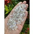 thumbnail image 2 of WHOLESALE Natural Semi Tumbled Angel Aura Quartz Gemstone Chips, Crushed Mini Crystals, Undrilled (Angel Aura Quartz, 0.5 Pound), 2 of 8