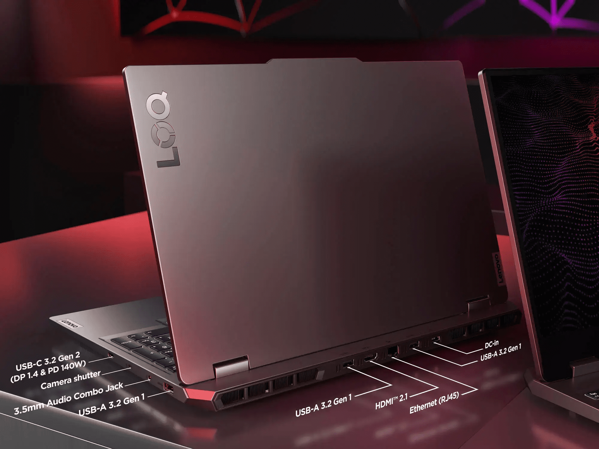 Lenovo LOQ 15ARP9 GAMING AMD Ryzen™ 5 7235HS 512GB SSD 12GB 15.6" (1920x1080) WIN11 LUNA GREY NVIDIA® RTX 3050 6144MB Backlit K