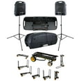 thumbnail image 1 of Peavey Escort 6000 600w Portable Bluetooth PA Powered Speakers+Mixer+Case+Cart, 1 of 11