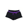thumbnail image 4 of ABPHQTO Bañador negro con ribete violeta para mujer, 4 of 5