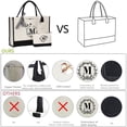 thumbnail image 6 of Women Tote Bag Fashionable Mommy Handbag Spacious Shopping Beach Purse Durable Casual Carryall, 6 of 6