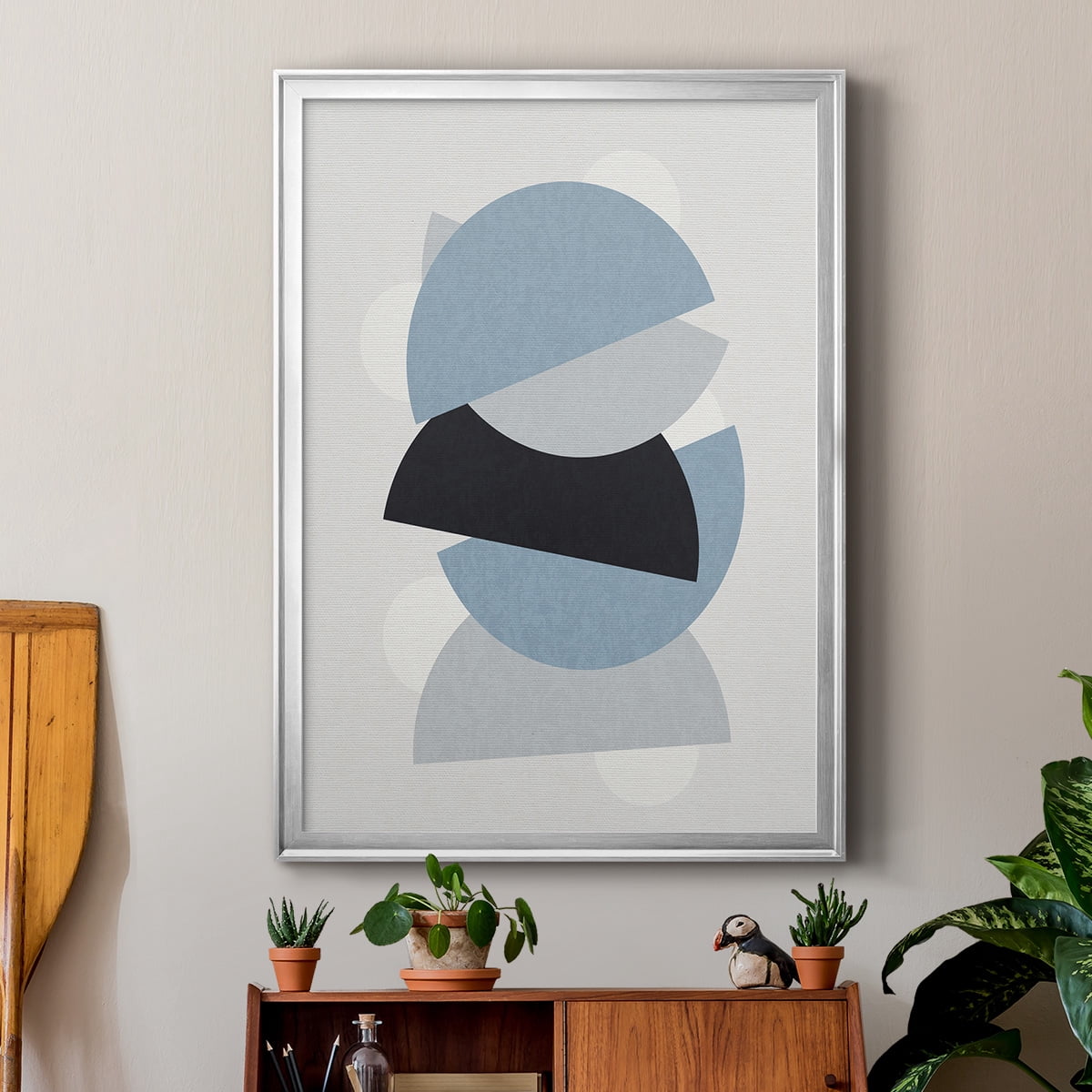 Shapely Blues I Premium Classic Framed Print - Ready to Hang