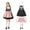 Pink, variant on Girls Halloween Party Fancy Outfit Bavarian Oktoberfest Traditional Dress Kids German Dirndl Dress Festival Fashion Casual Dresses
