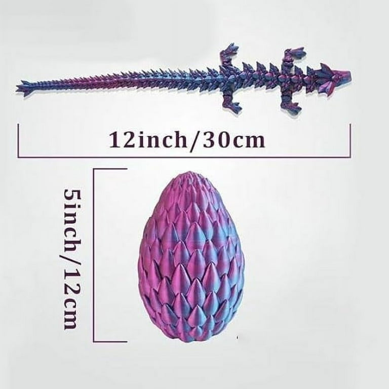 Spiky Dragon Fidget Toy - Articulated Spiky Dragon - 3D Printed Dragon -  Sensory Stress Fidget