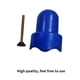 thumbnail image 4 of Cama De Salto Tapa De Tubo De Plástico Sombrero Azul Barandilla Cubierta Superior Cubierta De Columna Tapa De Cama Elástica Con Tornillo De Pulgar Tapas De Poste Para Eigraketly OD005073-00, 4 of 7