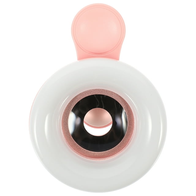 Beauty Fill Light Eyelash Fill Lamp Selfie Clip on Light Phone Camera Light with 15x Micro Lens