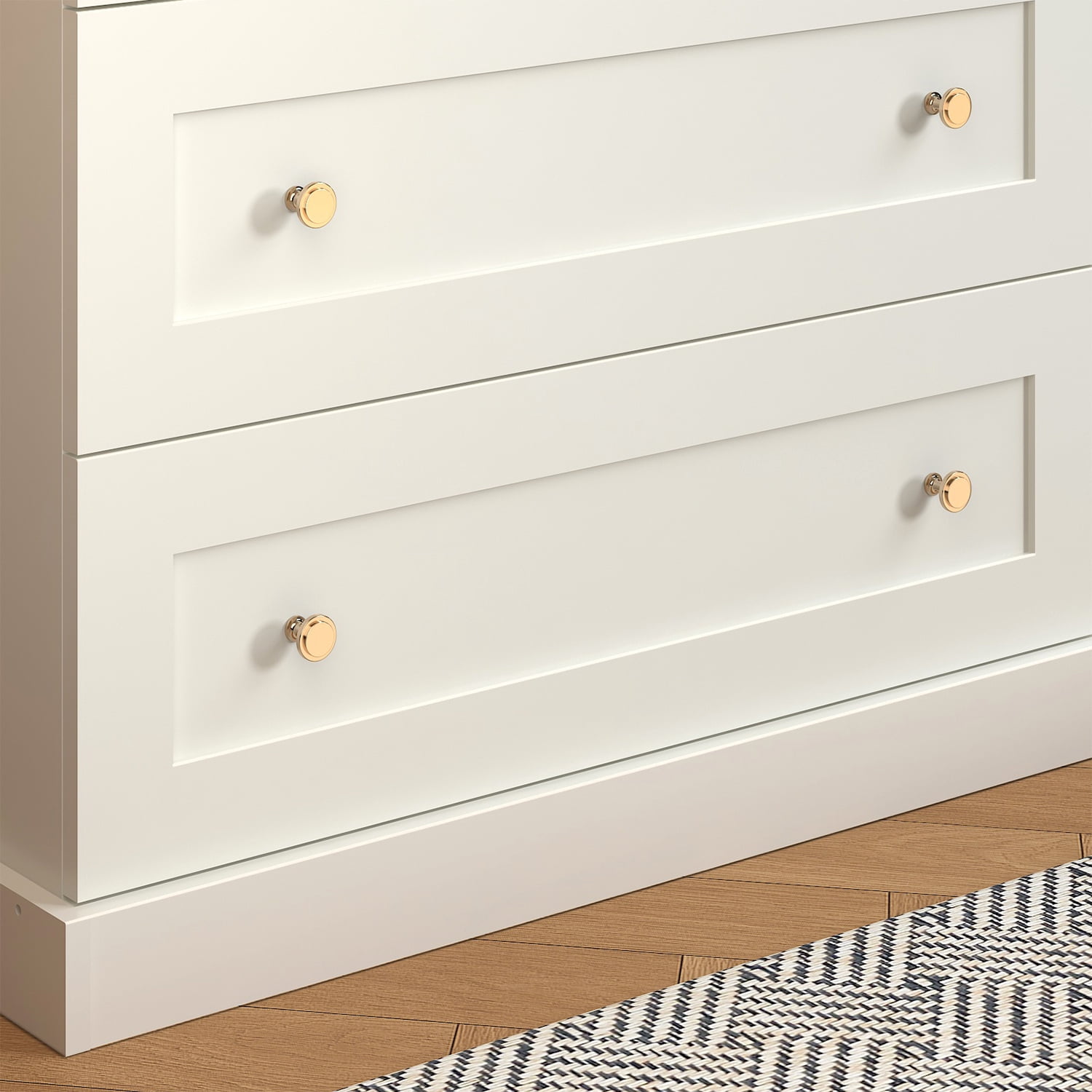 71"Kitchen Pantry Cabinet with Microwave Stand,3 Drawers and Adjustable Shelves,White