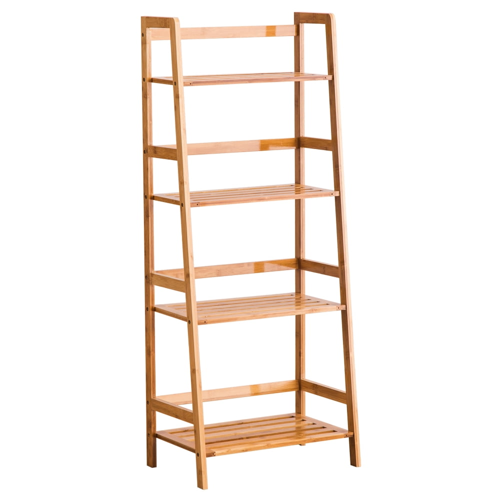 Lowestbest Four-Story Inclined Ladder, Inclined Bookshelf, Industrial Ladder Bookshelf, Antique Bookshelf, Office, Bathroom, Living Room Storage Lowestbest Four-Story Inclined Ladder, Inclined Bookshelf, Industrial Ladder Bookshelf, Antique Bookshelf, Office, Bathroom, Living Room Storage