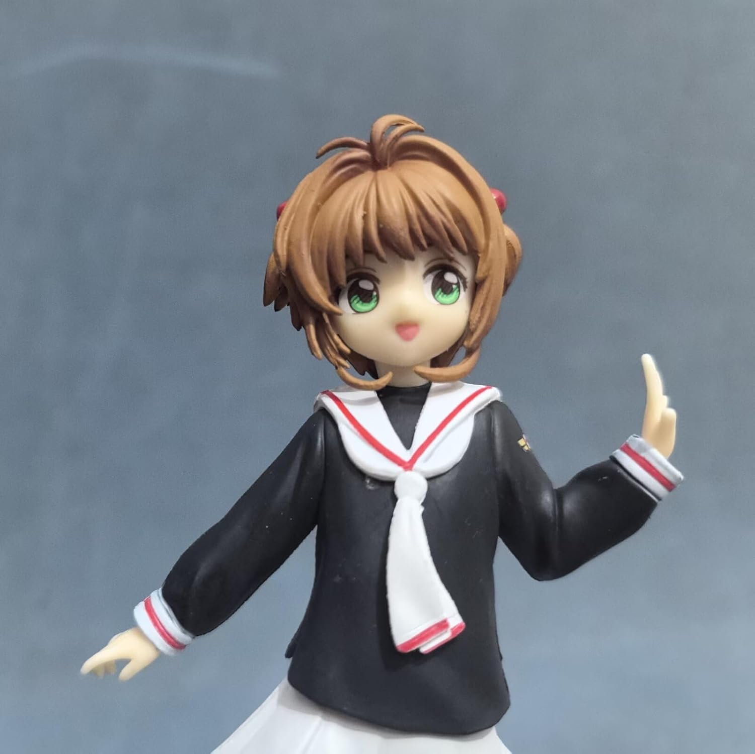 New Sakura Figure, Suit Standing Sakura Anime Figures 16cm/6.3inch Handmade PVC Character Action Model Figure Statue Decoration Ornament Gifts