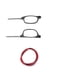 thumbnail image 3 of Imán portátil de las gafas de lectura del cuello de la ejecución de la absorción magnética, 3 of 4