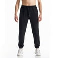 thumbnail image 4 of Casual Jogger Pants for Men with Elastic Waist, Durable Cotton Blend, Stylish Tapered Fit and Multiple Pockets Ideal for Gym, Lounging, Travel or Streetwear, 4 of 4
