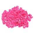 thumbnail image 1 of Clothes Hanger Marker Number 32 Tag Fit 3mm Rod Rose Red for Garment Clothing Color Coding, Pack of 100, 1 of 6