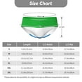 thumbnail image 3 of Men's Underwear Briefs Sierra-Leone Flag Soft Breathable Comfy U Pouch Brief, 3 of 7