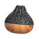 thumbnail image 3 of Air Humidifier Essential Oil 300ml Mute Mist Spray Simulation Flame Lamp Aroma For Living Room Home Bedroom Black, 3 of 5