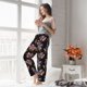 thumbnail image 5 of Balery Bouquet Pantalones de pijama para mujer, pijamas ultraligeros, pantalones de estar por casa-Large, 5 of 6