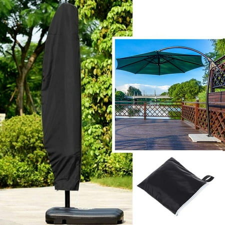 Parasol Cover Cantilever 600d Oxford Waterproof Patio Umbrella Covers Made Of Fabric For 9ft To 11ft Outdoor Garden Canada Parasol Cover Cantilever 600d Oxford, 11 Ft Patio Umbrella Cover
