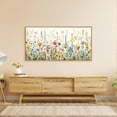thumbnail image 4 of JANS.NO1 Burnt Orange Floral Framed Wall Art Set, Large Boho Botanical poster Wall Decor Mid Century Modern Plant Wall Prints, Art Print for Living Room, Bedroom, Office, 4 of 6