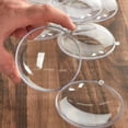 thumbnail image 3 of Factory Direct Craft 90mm Clear Acrylic Fillable Round Disc Ornaments | 12 Pcs, 3 of 3