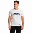 thumbnail image 1 of NFL Playera Aficionado Básica Seattle Seahawks Blanco para Hombre, Talla Chica, 1 of 9