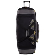 Travelers Club Jumbo 36 2-Section Rolling Duffel with Blade Wheels - Black