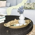 thumbnail image 3 of Beautiful Ornate Gold Framed Mirror Tray by Drew Barrymore, 13" x 8", 3 of 7