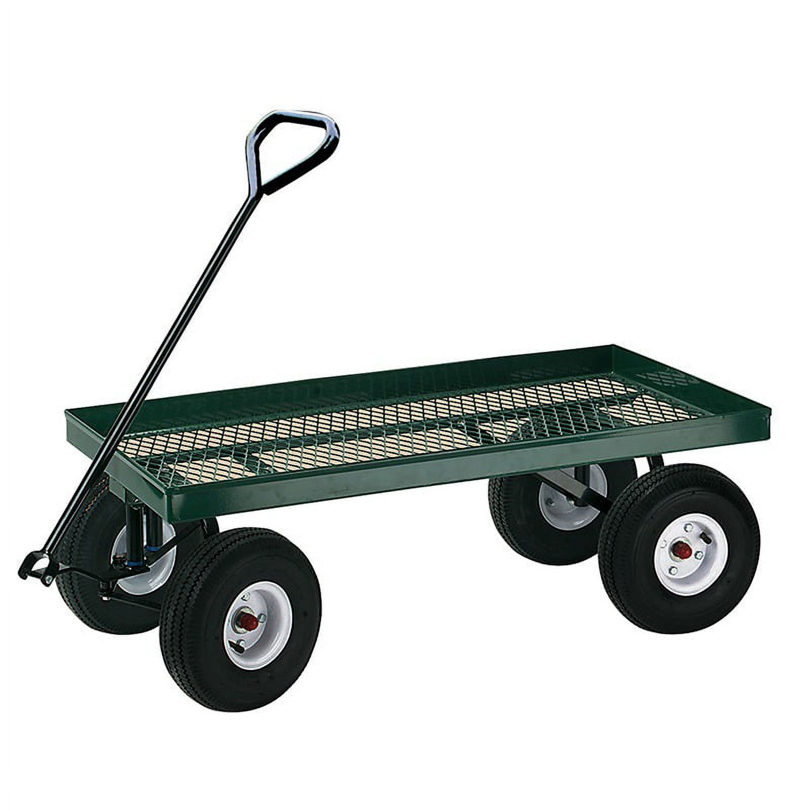 STKUSA Wagon Garden Cart Nursery Trailer Wheelbarrows - image 2 of 3