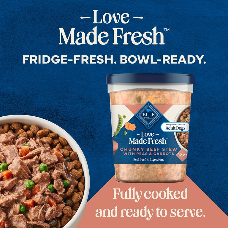 Blue Buffalo Love Made Fresh Refrigerated Adult Fresh Dog Food