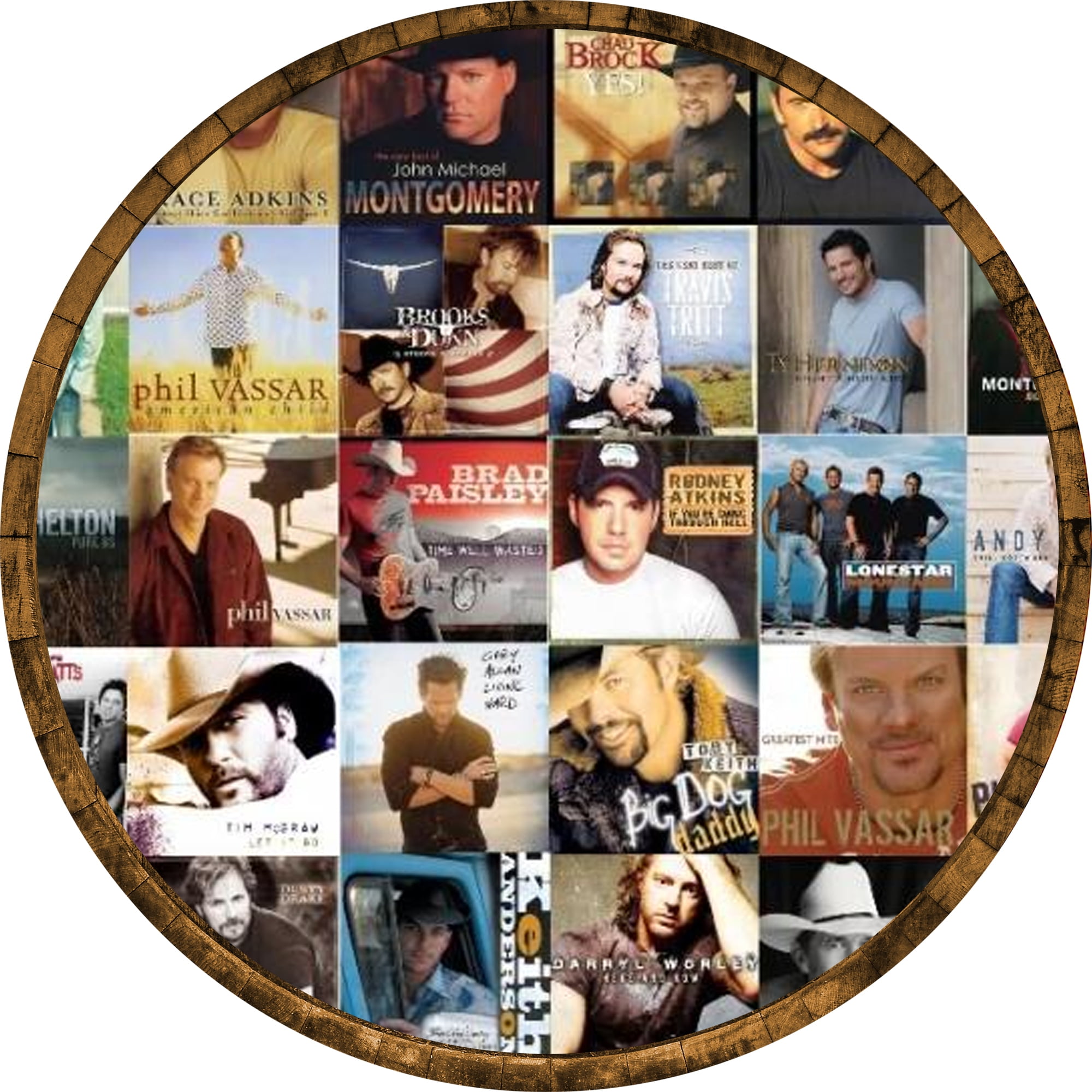 American Country Music Wall Art for Saloon Bar Pub Man Cave for Men