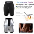 thumbnail image 4 of Pantalones deportivos de sauna para mujer, mallas de entrenamiento, pantalones capri deportivos para ejercicio físico XXL 3XL 38-41cm, 4 of 9