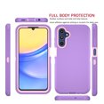 thumbnail image 3 of Galaxy A15 5G Cases, Sturdy Phone Case for A15 5G, Tekcoo Full-Body Shockproof Protection Heavy Duty Armor Hard Plastic & Shock Absorption Rubber Rugged Bumper 3-in-1 Case Cover, 3 of 9