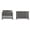 Midnight Gray, variant on Child Craft Denman Crib and Dresser Nursery Set, 4-in-1 Convertible Crib with Dresser, Midnight Gray, 2-Piece