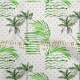 thumbnail image 1 of oneOone Silk Tabby Light Green Fabric Tropical Craft Projects Decor Fabric Printed By The Yard 42 Inch Wide, 1 of 4