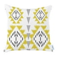 thumbnail image 4 of Ikat Set of 4 Square 18"x18" Boho Throw Pillow Covers, 4 of 4
