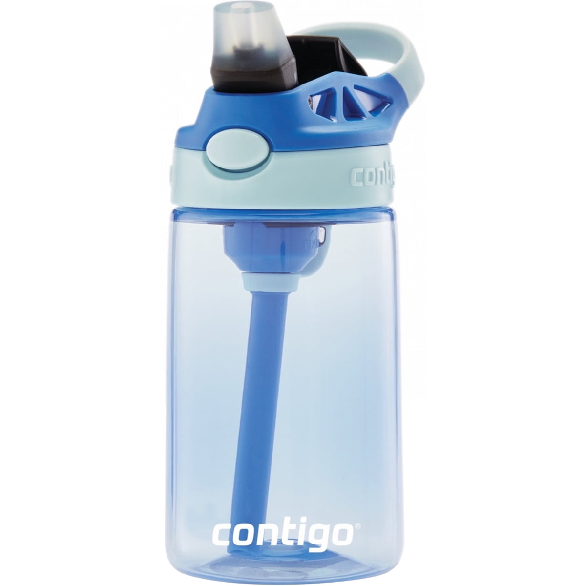 Contigo Kid's 14 Oz Autospout Straw Water Bottle - Unicorns/juniper