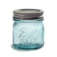 thumbnail image 3 of Ball Aqua Vintage Regular Mouth Half Pint 8-oz. Glass Mason Jars, 4-pack, 3 of 3