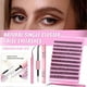 thumbnail image 1 of DIY Lash Extensions Kit 200 Clusters Lashes Kit with Lash Bond and Seal Tweezer for Self Application at Home, 1 of 5