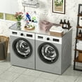 thumbnail image 2 of VEIKOUS Washer Dryer Countertop, Stainless Steel Washer Topper for Laundry Room Organization, 27.5" W x 54" L x 1.6" H, Silver-Toned, 2 of 14