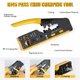thumbnail image 3 of Kit de herramientas de crimpado RJ45 Wakhow Ethernet Pass Through Crimper, 3 of 7