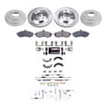 thumbnail image 3 of PowerStop Front and Rear Z23 Evolution Sport Brake Pad Rotor Drum and Shoe Kit Fits: HYUNDAI Select Models K15527DK, 3 of 8