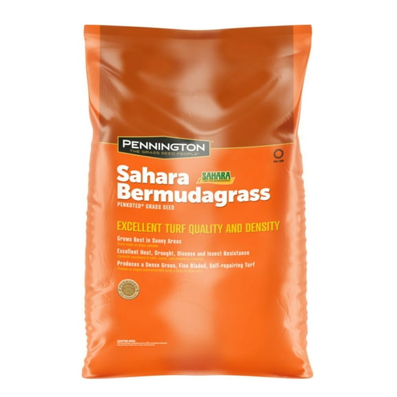 Pennington Bermudagrass NuMex Sahara Penkoted Grass Seed Unhulled 50lb