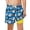 1-Blue156, variant on Boys Dog Graphic Shorts Classic Lined Elastic Waist Comfy Unisex Drawstring Trunks