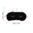 thumbnail image 4 of Unique Bargains Soft Cartoon Sleep Mask Eye Shade Cover for Rest Black, 4 of 6